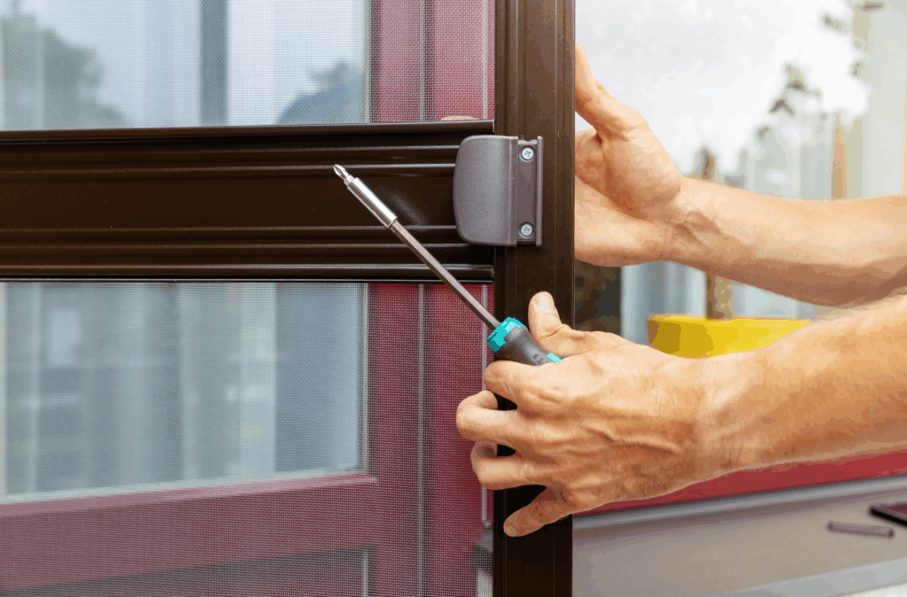 Screen door Installation